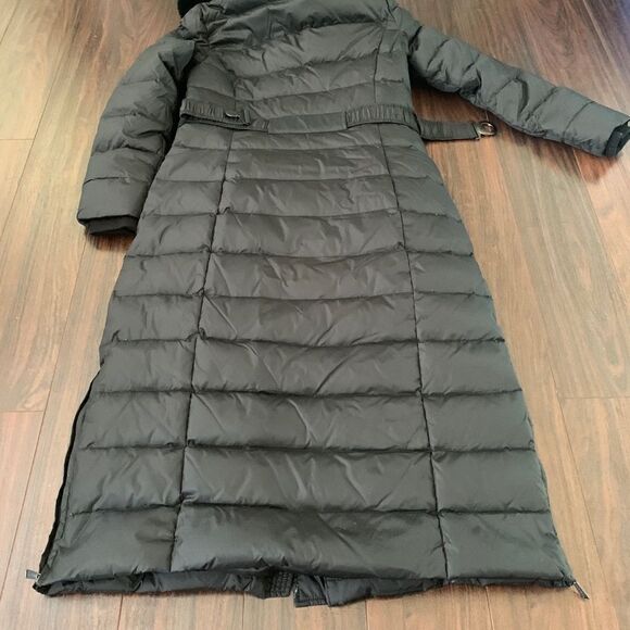 DKNY Quilted Puffer Parka Coat Jacket Down Feather - Picture 3 of 9